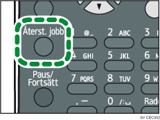 Bild på tangenten, Återställ jobb