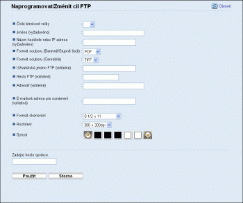 Ilustrace obrazovky webového prohlížeče