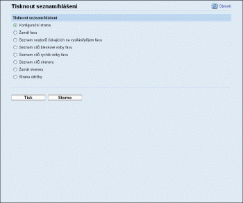 Ilustrace obrazovky webového prohlížeče