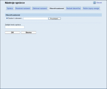 Ilustrace obrazovky webového prohlížeče