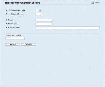 Ilustrace obrazovky webového prohlížeče