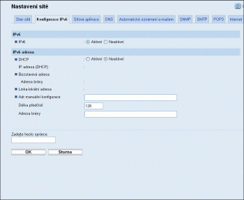 Ilustrace obrazovky webového prohlížeče