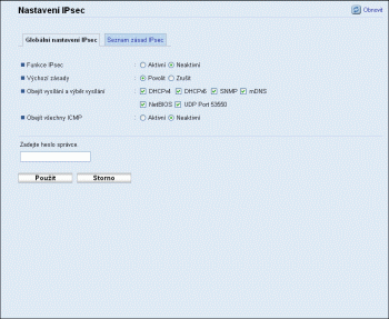 Ilustrace obrazovky webového prohlížeče