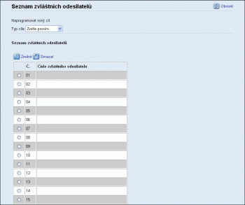 Ilustrace obrazovky webového prohlížeče