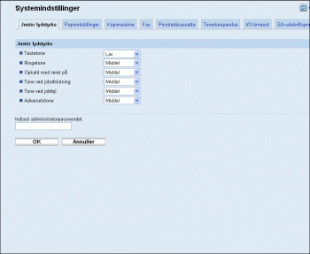 Illustration af skærmbillede i webbrowser