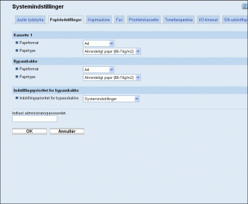 Illustration af skærmbillede i webbrowser