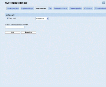 Illustration af skærmbillede i webbrowser