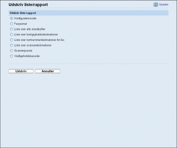 Illustration af skærmbillede i webbrowser