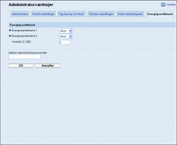 Illustration af skærmbillede i webbrowser