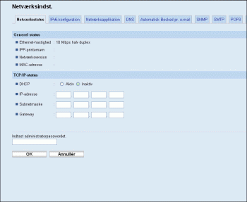 Illustration af skærmbillede i webbrowser