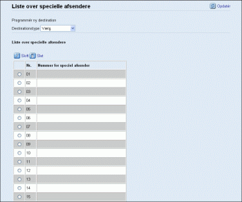 Illustration af skærmbillede i webbrowser