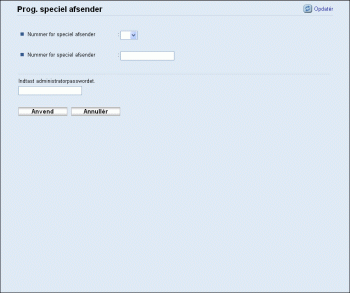 Illustration af skærmbillede i webbrowser