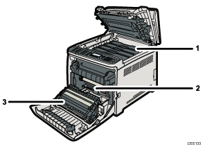 Nummerierte Abbildung innen