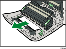 Ilustración del interior de la máquina