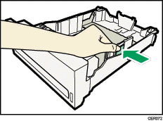 Ilustración de la unidad de alimentación de papel