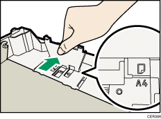 Ilustración de la unidad de alimentación de papel