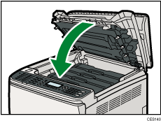 Ilustración del interior de la máquina