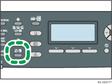 Ilustración de la tecla Reducir/Ampliar