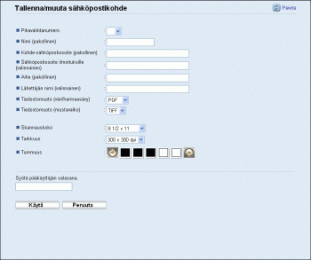 Selaimen näytön kuva