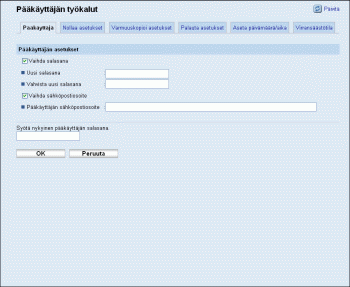 Selaimen näytön kuva