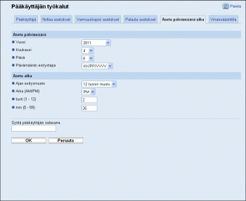 Selaimen näytön kuva