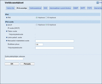 Selaimen näytön kuva