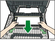 Illustration de l'intérieur de l'appareil