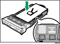 Illustration du magasin papier