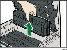 Illustration de l'intérieur de l'appareil