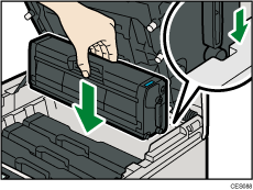 Illustration de l'intérieur de l'appareil