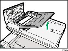 Illustration de la vue avant de l'appareil