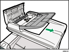 Illustration de la vue avant de l'appareil