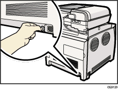 Illustration du capot arrière