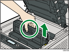 Illustration de l'intérieur de l'appareil