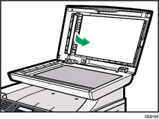 Illustration de la vue avant de l'appareil