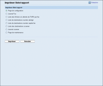 Illustration de la page du navigateur Web