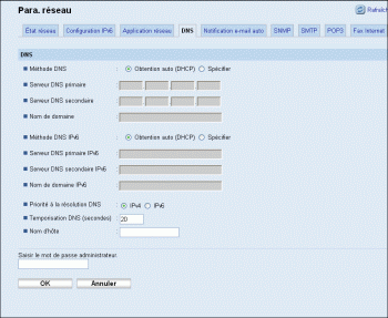 Illustration de la page du navigateur Web