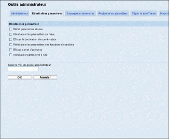 Illustration de la page du navigateur Web