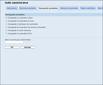 Illustration de la page du navigateur Web