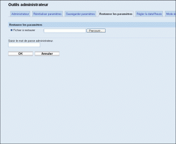 Illustration de la page du navigateur Web