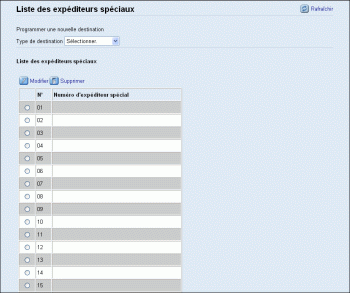 Illustration de la page du navigateur Web