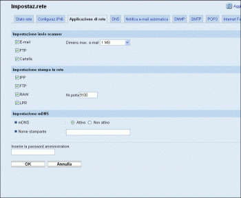 Illustrazione schermata browser web