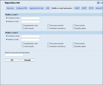 Illustrazione schermata browser web