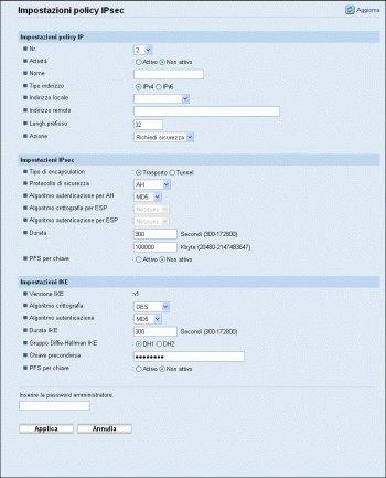 Illustrazione schermata browser web