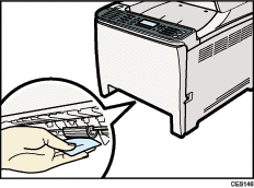 Afbeelding vooraanzicht van de voorzijde van het apparaat