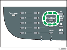 Afbeelding Direct kiezen-knop