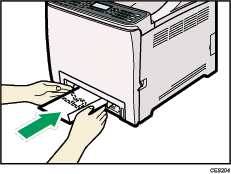 Illustratie van de handinvoer