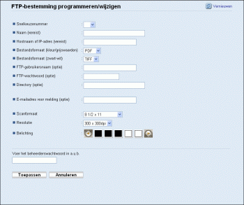Webbrowser-schermillustratie