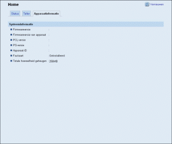 Webbrowser-schermillustratie