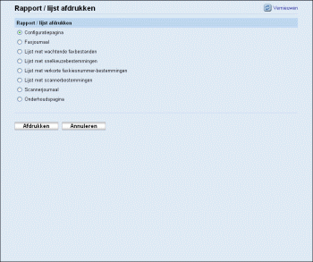 Webbrowser-schermillustratie